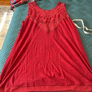 Indigo Brand Burgundy RedTunic Size Medium